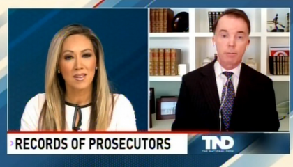 Sinclair's Jan Jeffcoat and Heritage Foundation's Cully Stimson