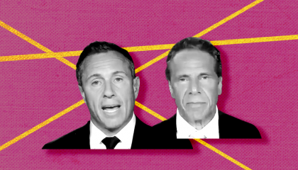 Andrew and Chris Cuomo