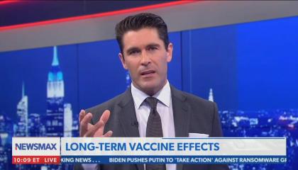 Newsmax host criticizes vaccines as "going against nature" and stopping diseases that are "supposed to wipe out a certain amount of people"