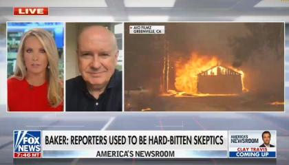 On America's Newsroom, Gerry Baker Criticizes Media's Climate Coverage