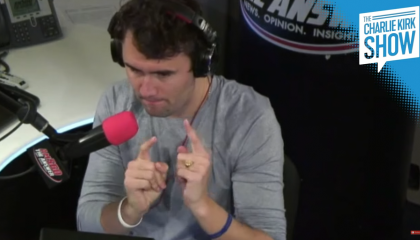 Charlie Kirk says President Joe Biden intentionally let Afghanistan fall so he could bring refugees into the United States