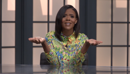 During tirade against schools, Candace Owens says they're worse than "Hitler and Stalin Youth" because "Hitler and Stalin Youth were taught to love their country"