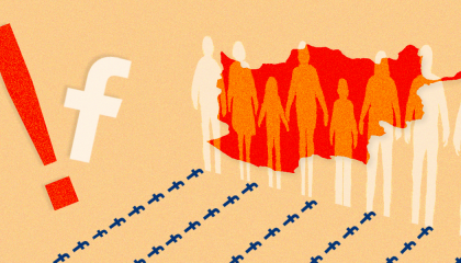 Humanitarian crisis in Afghanistan is being exploited by Facebook