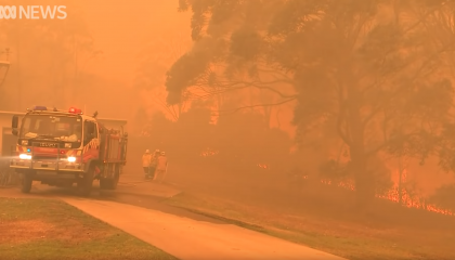 Amid raging bushfires, Rupert Murdoch's Australian media empire turns a blind eye to climate crisis