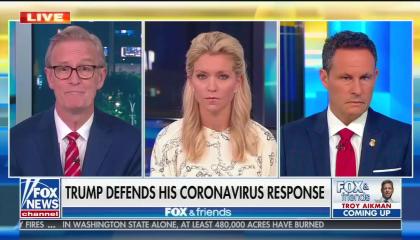 Fox & Friends Trump COVID response 9/10/20
