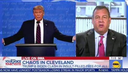 GMA Chris Christie 9/30/20