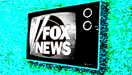 TV with Fox logo