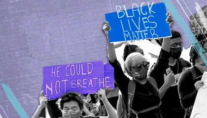 Image of Black Lives Matters Protesters