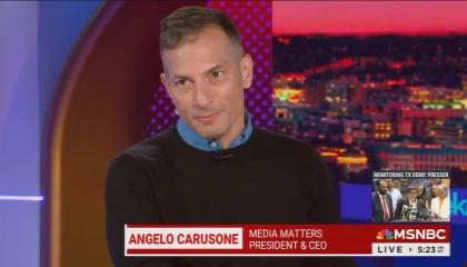 Angelo Carusone MSNBC 8/4/25