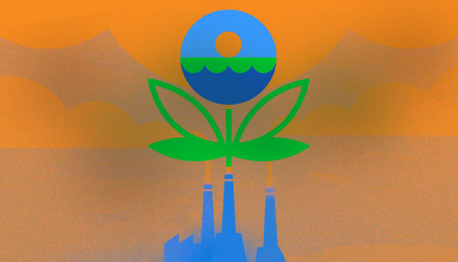 power plant with EPA logo 