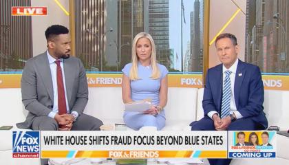 Fox & Friends discussing Medicaid "fraud" in 2026