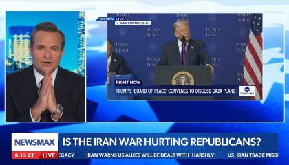Newsmax: "Is the Iran war hurting Republicans?"