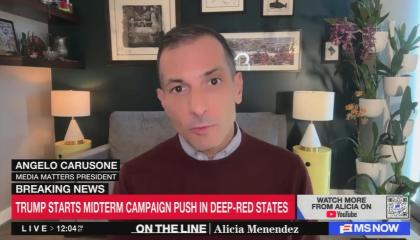 Angelo Carusone On The Line MS NOW 10/1/26