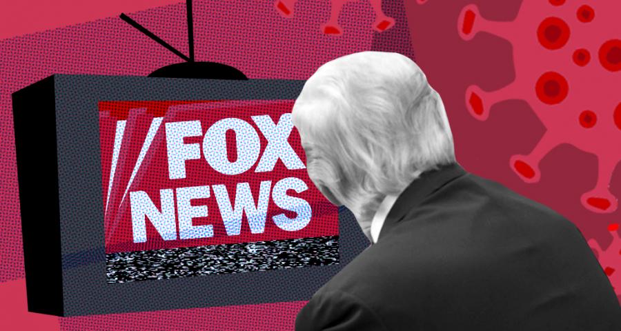 Trump watching Fox News amid pandemic 