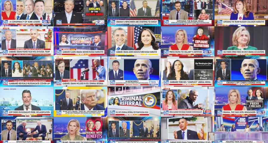 Fox coverage of DNI Tulsi Gabbard, Russia, Obama, Trump, 2016 election interference