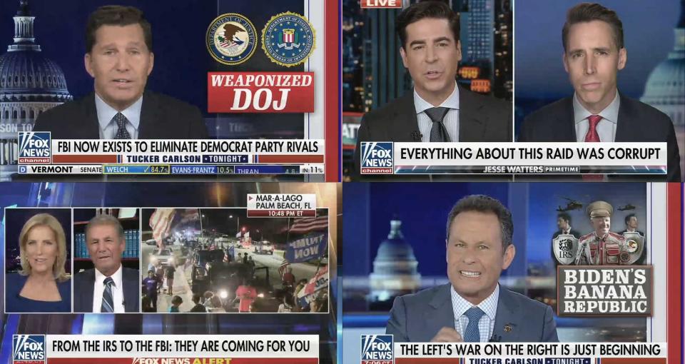 Fox News Mar-a-Lago search