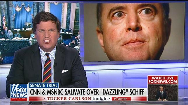 Tucker Carlson apologizes to Fox viewers for exposing them to clip of impeachment trial