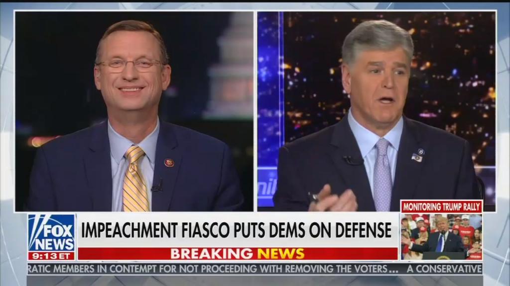 Sean Hannity and Doug Collins
