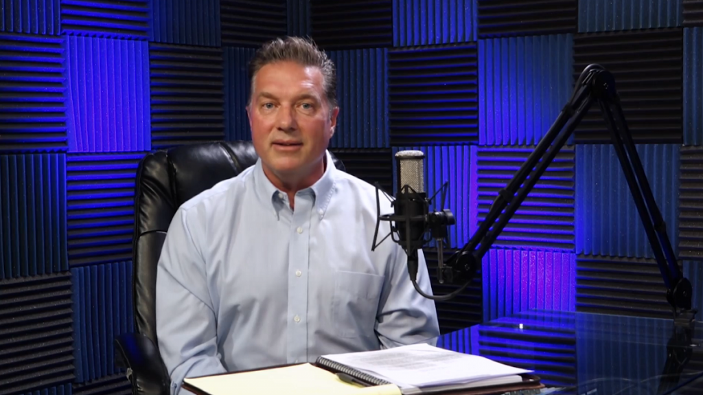 An image of Mike Cargile in a studio