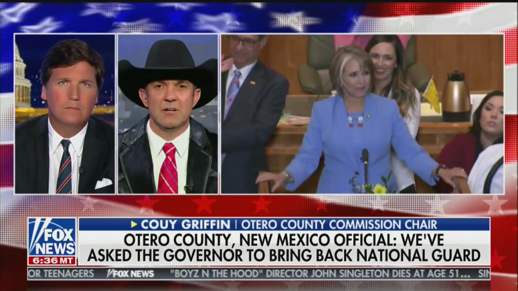 Couy Griffin on Fox News