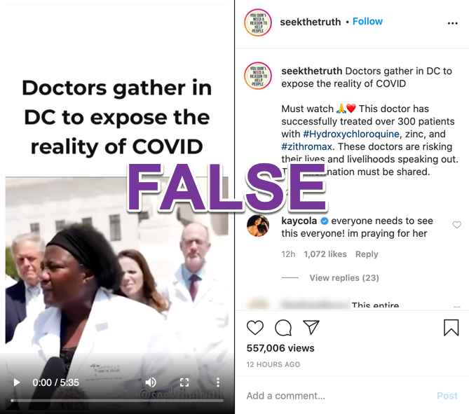 seekthetruth coronavirus video