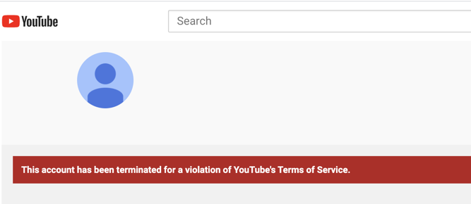Bigtree terminated from YouTube