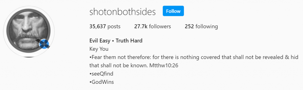 Screenshot of @shotonbothsides Instagram 9/3