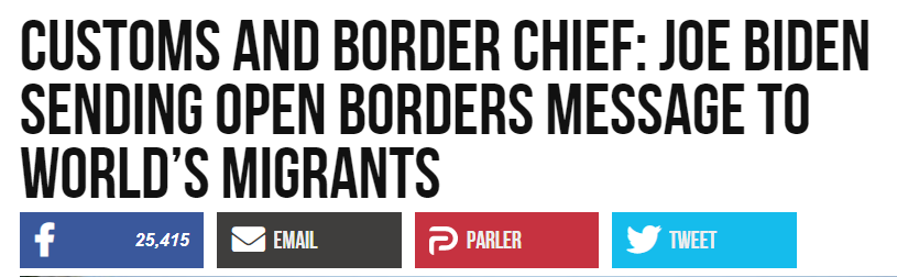 Breitbart headline