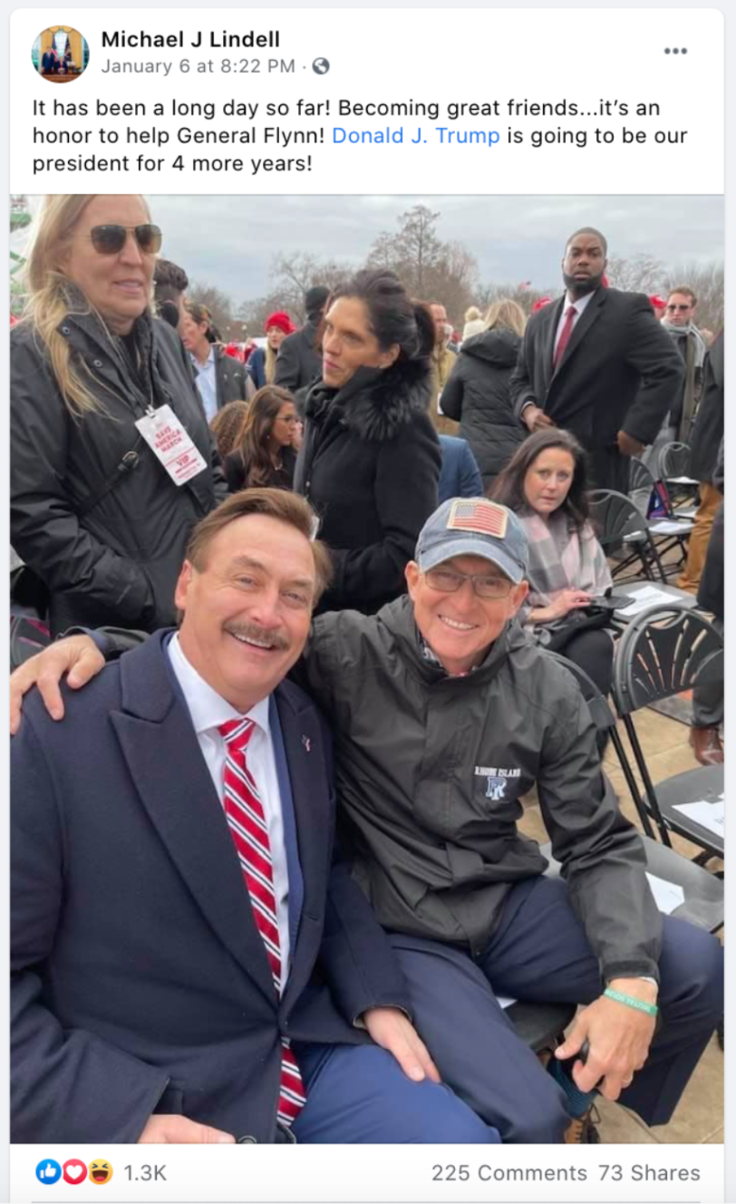 Mike Lindell, General Flynn 