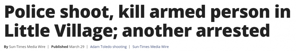 Police shoot, kill armed person in Little Village; another arrested