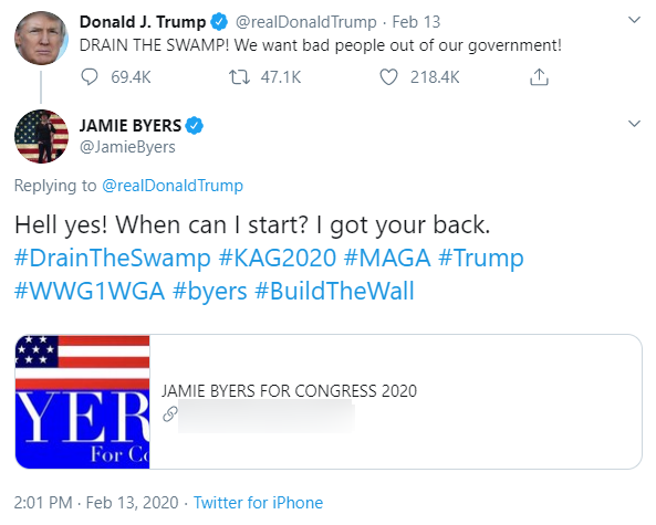 Jamie Byers QAnon Twitter