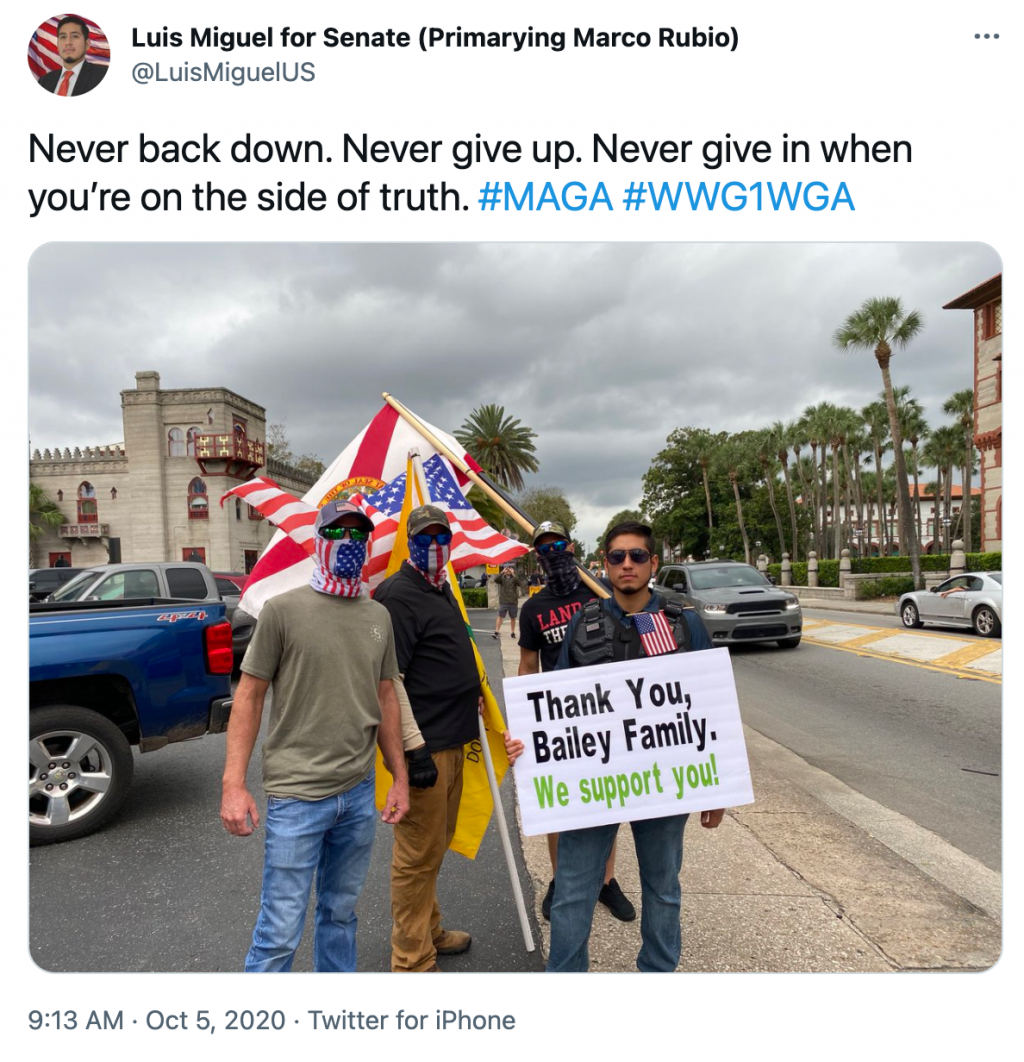 Luis Miguel QAnon Twitter