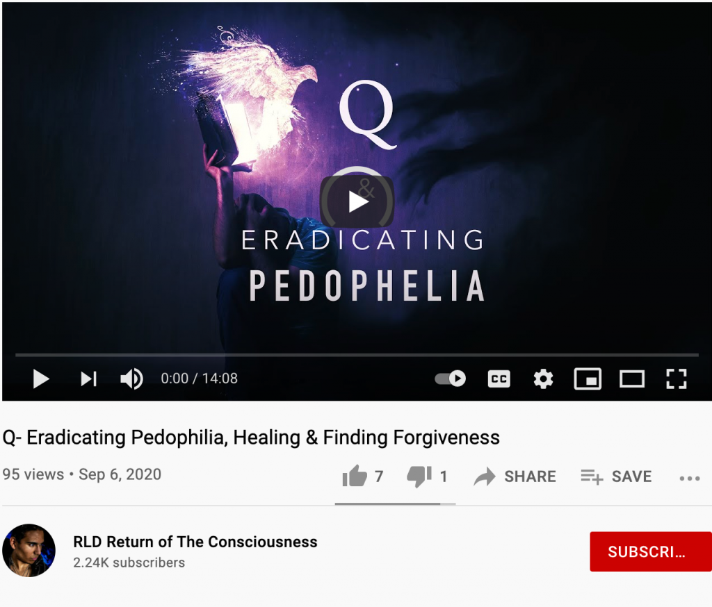 Ruben Landon Dante QAnon YouTube