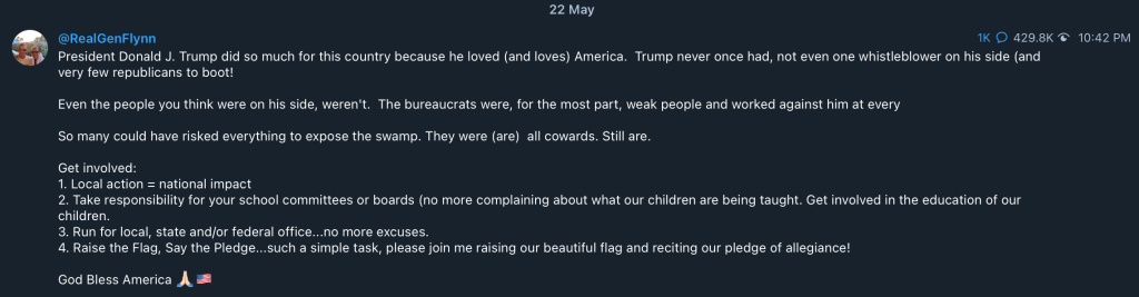 Flynn May post