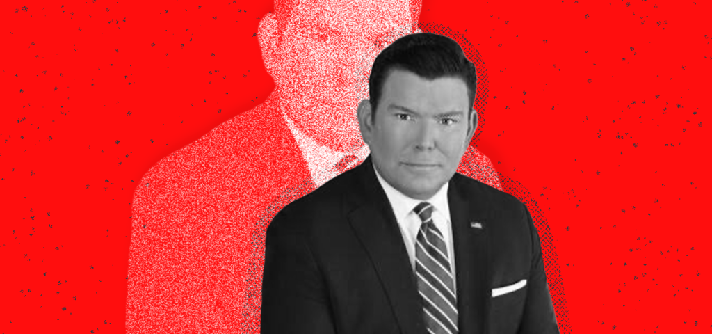 Bret Baier image in red