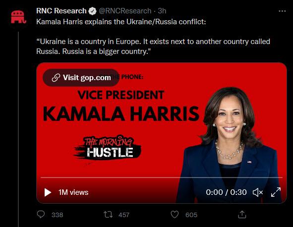 Deceptively-edited viral video watch: VP Kamala Harris and ...