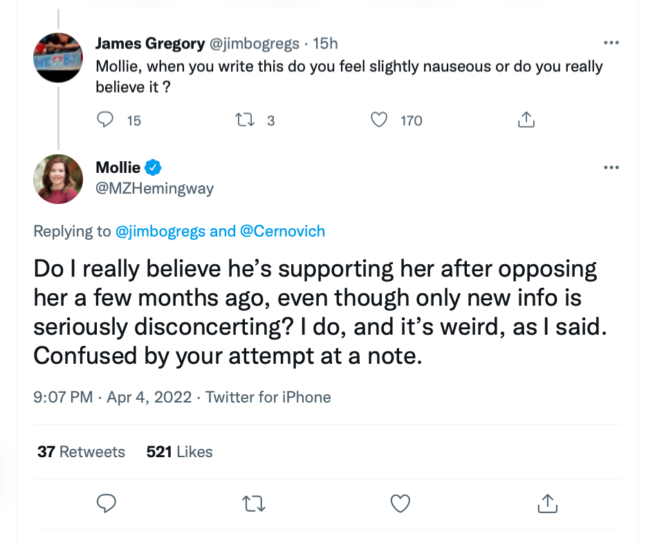 molliehemingwaytweetromneysupportkbjweird04042022.png Media(00)
