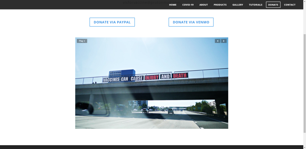 v is for vax website Media Matters for America