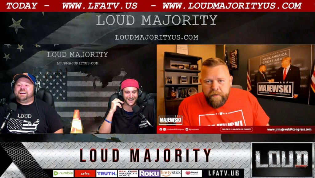 J.R. Majewski and Long Island Loud Majority