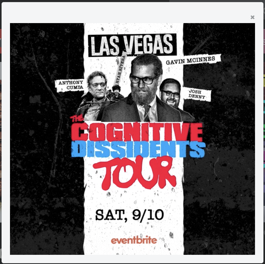 Comedy Tour Eventbrite Promo