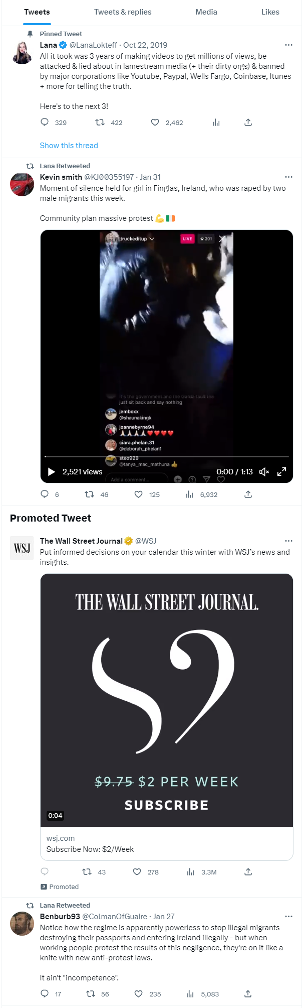 Wall Street Journal Twitter ad 2 Media Matters for America