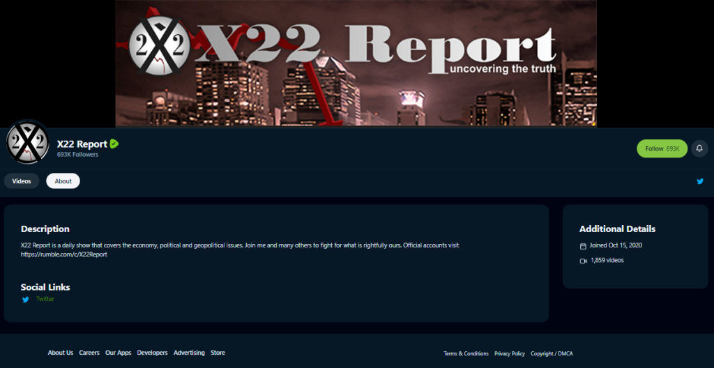 X22 Report Rumble About page 20230821