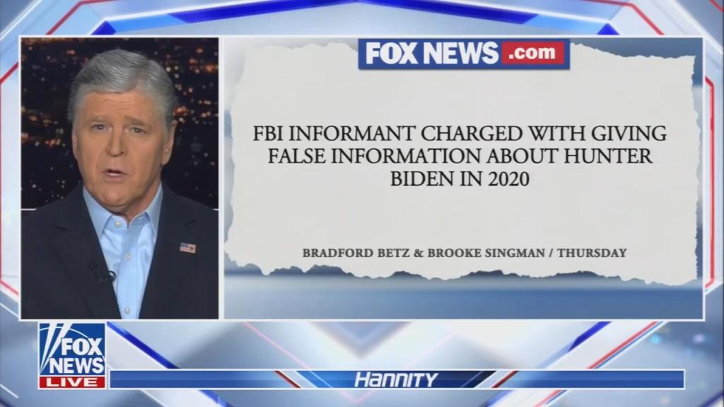 📺 How Fox hosts are reacting to the collapse of their FBI “informant” story (mediamatters.org)