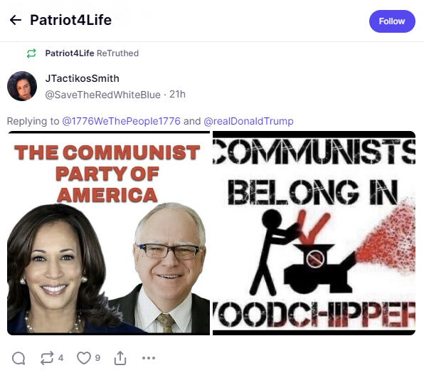 Patriot4Life violence 1