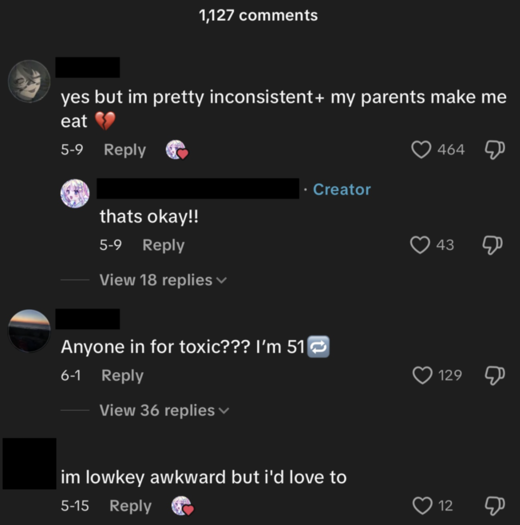 WL partner comments TikTok