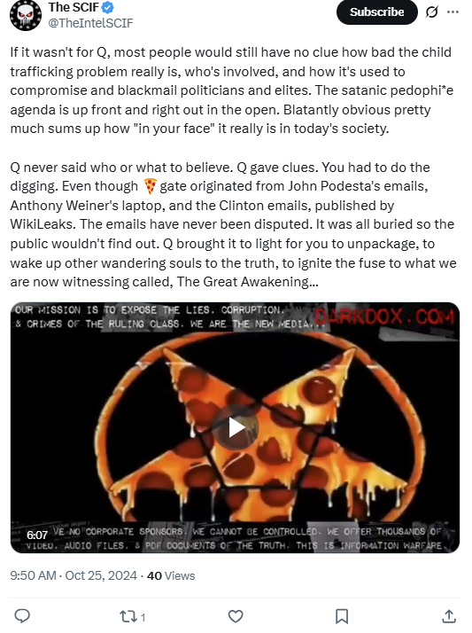 The SCIF QAnon
