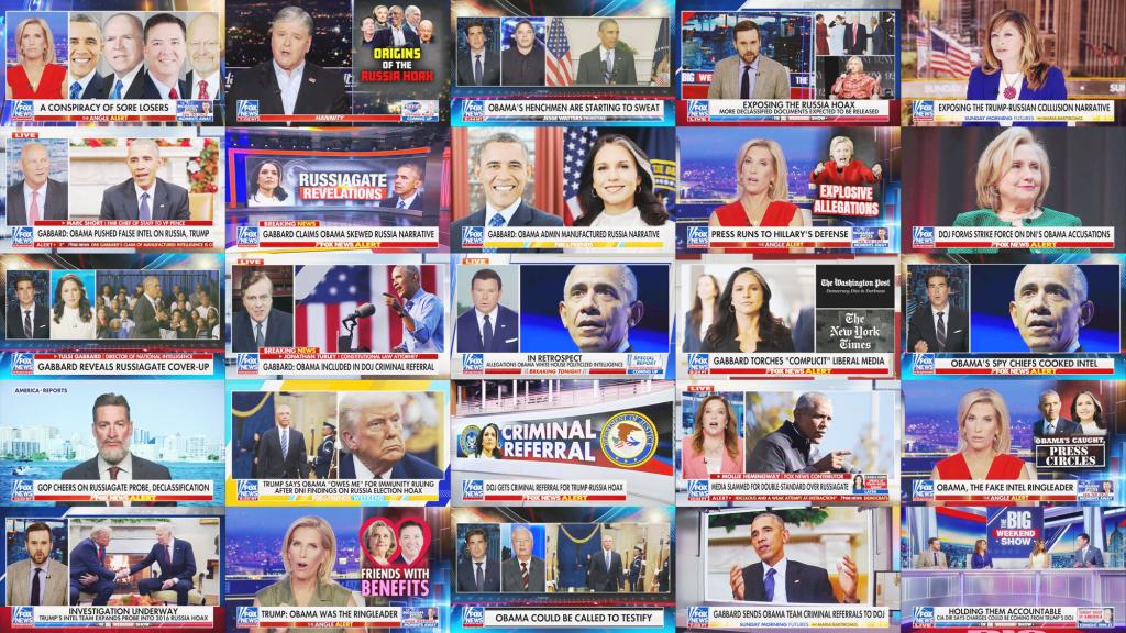 Fox coverage of DNI Tulsi Gabbard, Russia, Obama, Trump, 2016 election interference