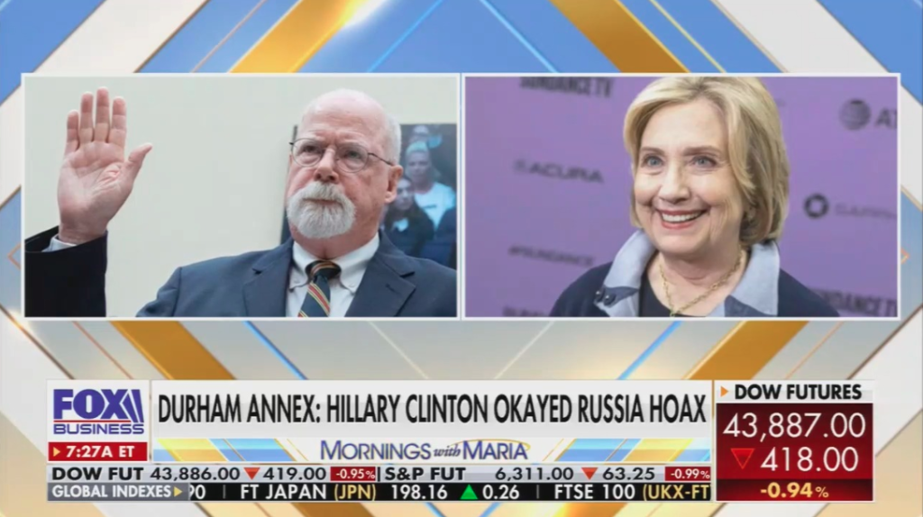 Bartiromo on the Durham Annex