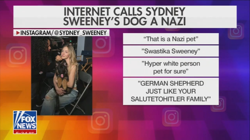 Instagram comments on a post by Sidney Sweeney