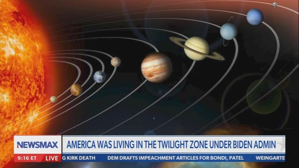 Newsmax: America was living in the twilight zone under Biden administration